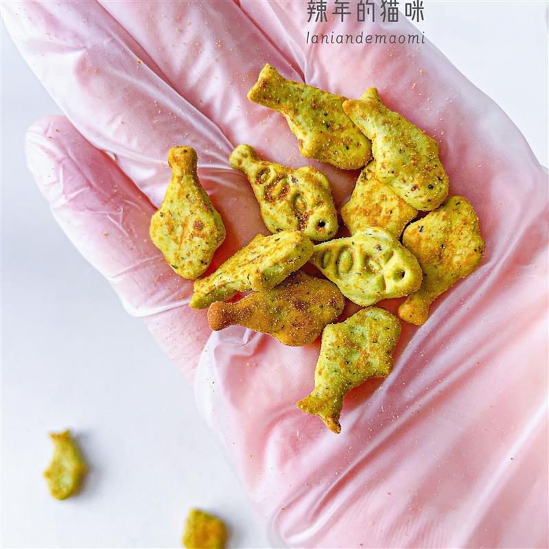 最宠猫零食猫饼干薄荷小鱼吞拿鱼猫咪小零食成幼猫营养猫食品100g