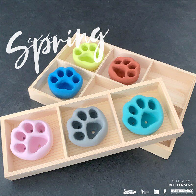 多肉陶瓷小花盆猫爪盆创意水泥卡通迷你桌面石生花小清新屁股盆栽