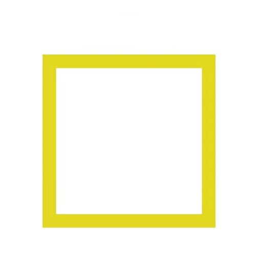 34*34厘米180g万能白卡边框仿镜片纸彩色纸绘画纸彩铅水粉素描镜