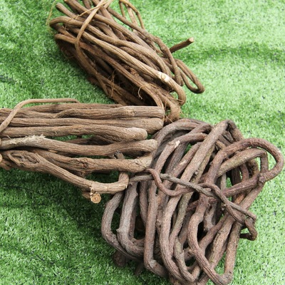 大困枯藤藤 藤蔓树藤干藤葡萄子红山藤吊顶管道植物装饰园艺绢花