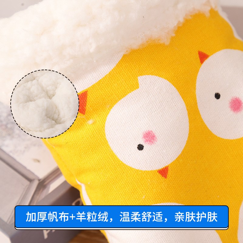 仓鼠棉窝加绒加厚大口袋睡窝蜜袋鼯金丝熊保温睡袋小型宠物保暖窝