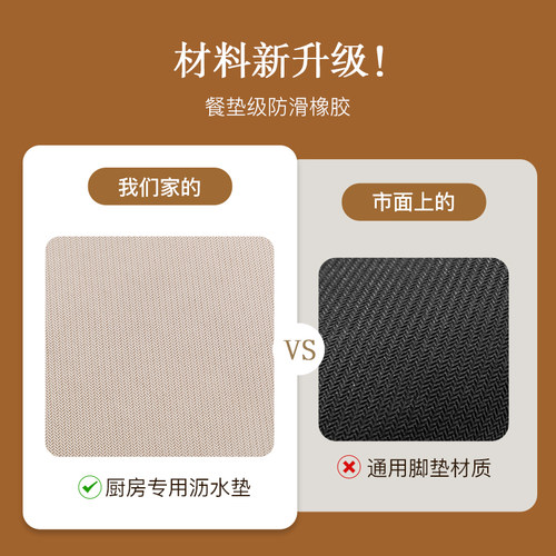 厨房沥水垫台面硅藻泥吸水垫碗碟控水垫咖啡机垫桌面隔热茶水垫子