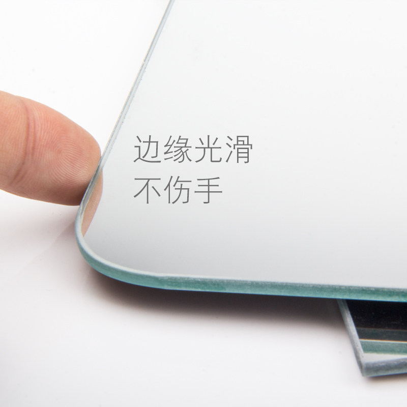 全身镜粘帖镜子贴墙镜组合穿衣镜无框镜宿舍学生镜衣柜卧室试衣镜