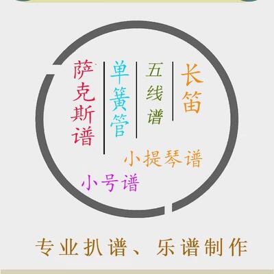 间谍过家家OP3 萨克斯谱单簧管长笛小提琴小号小提琴谱
