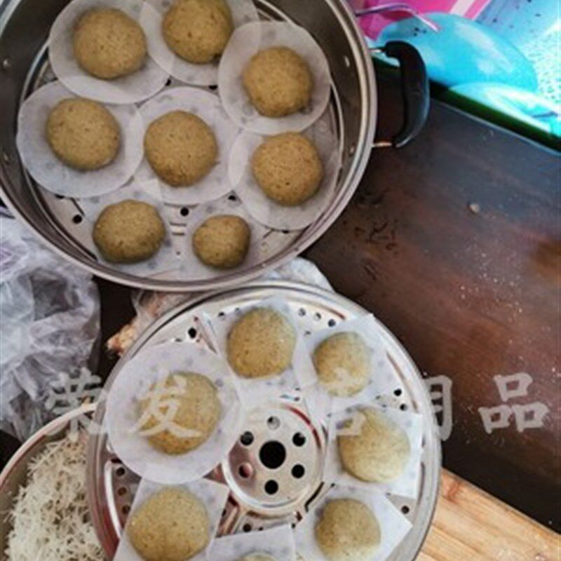 蒸笼纸不粘圆形包子纸馒头纸垫一次性家用屉蒸锅油纸垫蒸笼布一万