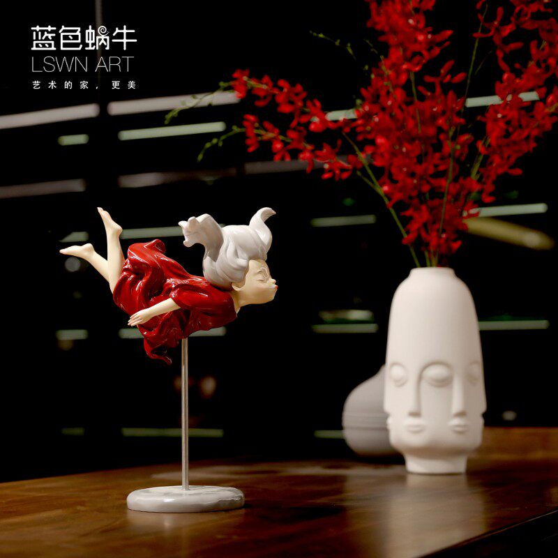 蓝色蜗牛水中秘语-幸福泡泡 摆件家居饰品摆设创意装饰结婚礼物