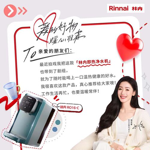 林内净水器家用直饮加热一体台式即热净饮机RO16