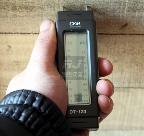 【华盛昌CEM】DT-123木材水分仪纸板石膏混凝土水份含水率测试