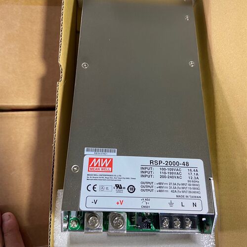 明纬RSP-2000-48 明纬电源2000W48V42A 台湾明纬正品货 全新货