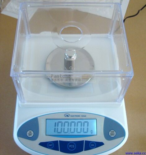 高精度千分之一电子天平 100g/0.001g 纪铭牌天平纺织器材