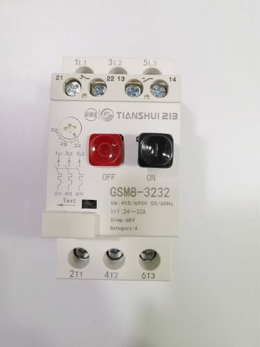 代理天水二一三电动机保护断路器GSM8-3232+FN11 24-32A