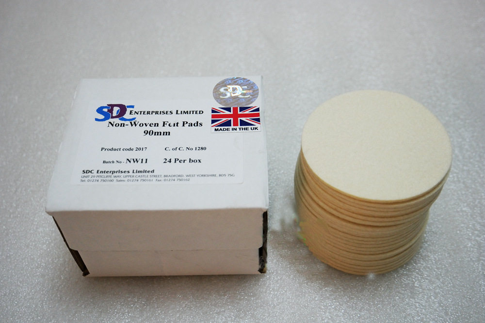 SDC Non-Woven Felt Pads 直径90MM 马丁代尔非机织羊毛毡垫