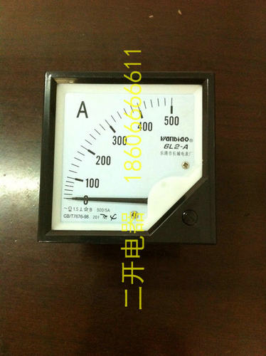 厂家直销 机械式 指针式 电流表 交流电流表 仪表 6L2-A 600/5