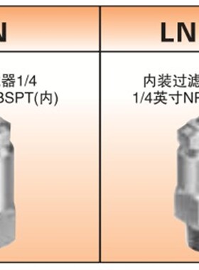 LN雾化喷嘴LNN-W低压微细雾化喷头加湿喷头除尘喷咀降温喷嘴