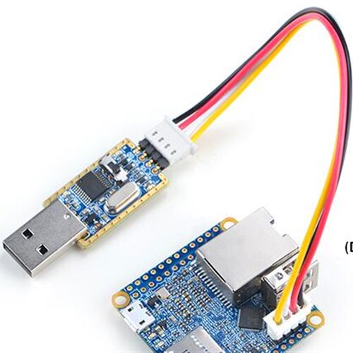 USB转TTL串口线 线 模块 USB2UART 刷机线 线 NanoPi调试工具 友