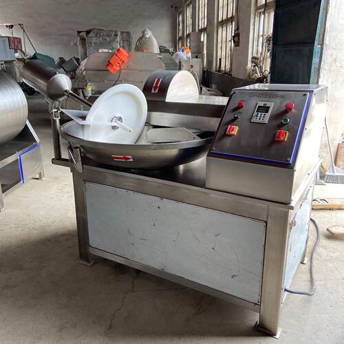 ZB-125L肉丸包子馅斩牛拌机12变5速斩变频肉泥鱼糜斩拌机不锈钢频