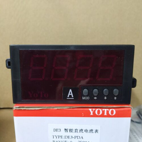 北崎电气YOTO 数显智能交流型电压表电流表 DE3-PAA DE3-PAV