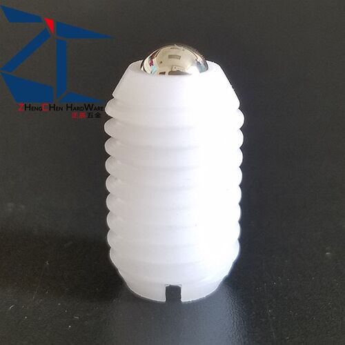 BSZN4-M12树脂主体型球头柱塞尼龙壳波珠螺丝 塑料定位珠ZC109-2