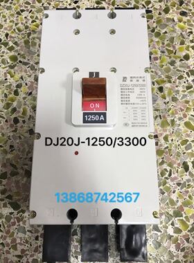 上海常孰DZ20J-1250A/3300塑壳断路器DZ20J-1000A/3300 1000A