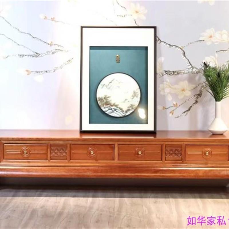 红木电视柜菠萝格地柜格木客厅液晶影视柜东阳红木家具2米厂直销