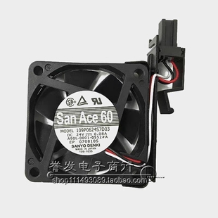 SanAce60发那科风扇109P0624S7D03 24V 0.08A A90L-0001-0552#A