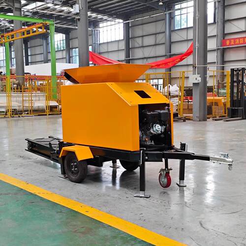 场厂家煤应拖车式小供型破碎机 矿开采碎石机 砂石料牵引257式破