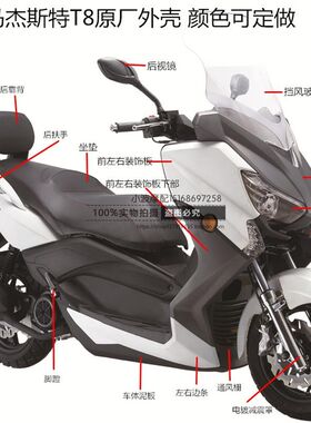 包邮台荣马杰斯特t3t5t6t8t9摩托车电动车仪表壳玻璃Y仪表透明上