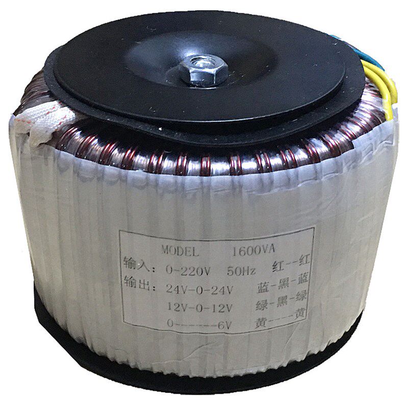 纯铜大功率1600W环牛双24V环牛双12V变压器单6V环牛变压器火牛