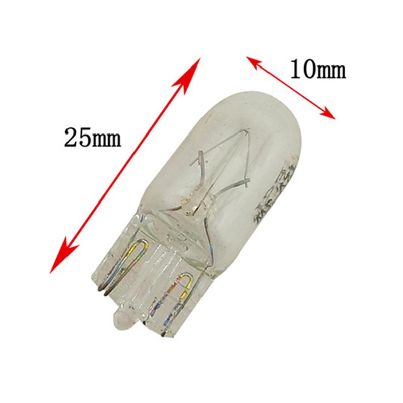 12V24V汽车T10W5W彩色仪表小灯泡插泡示宽日行空调档位点烟器灯泡图片