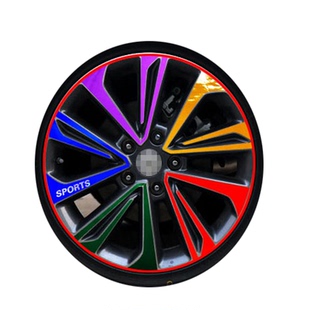 专用于长安睿骋CC装饰电镀膜轮毂贴纸锐程CC改装专用车贴遮盖划痕