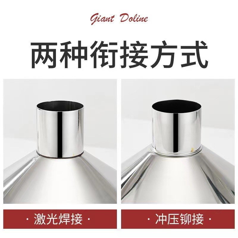 特大漏斗不锈钢工业漏斗酒漏大口径商用下料斗加燃油漏斗大号