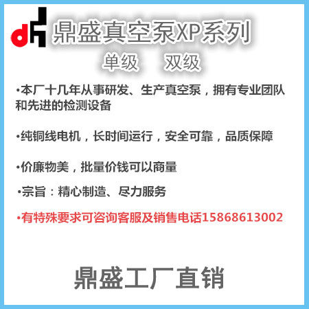 鼎盛真空泵1/1.5/2/4升汽车空调冰箱安装维修工具迷你小型抽气泵