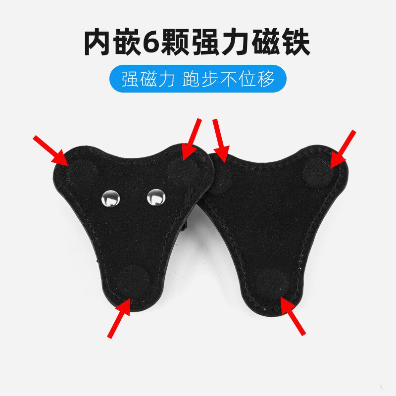 执法记录器仪配件磁吸夹子胸前佩戴固定扣磁铁夹别针挂执法记录仪图片