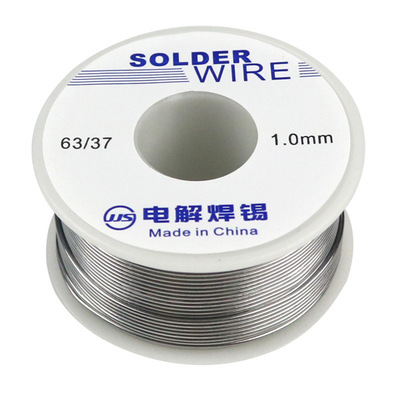 小卷焊锡丝 0.6mm 0.8mm 1mm 电解焊锡丝 有铅锡线 6337