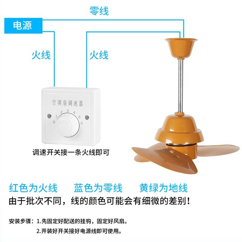海南高速大风力工业岗位空调吊顶式电风扇商家用吧台餐厅宿舍吊扇