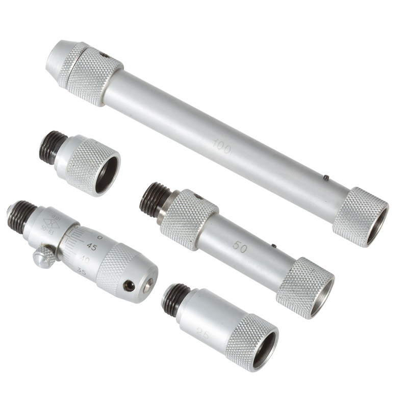 上量 内径千分尺50-250/600mm接杆式千分尺 组合式合金内测两点