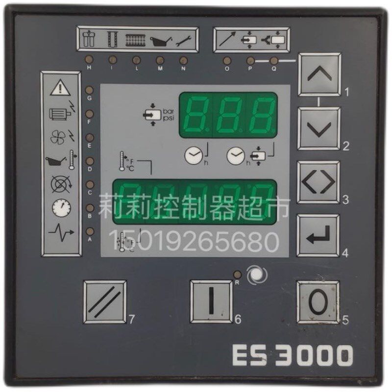 柳富达空压机ES3000富达电脑板控制器220256002控制面板显示屏