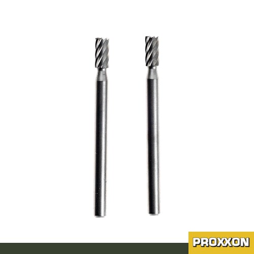 PROXXON,2支装钨钒钢铣刀组,,No.28722