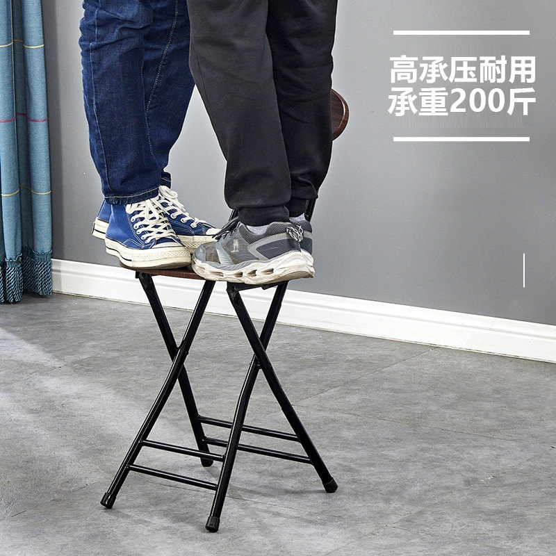 折叠椅子家用餐椅懒人便携休闲凳子靠背椅宿舍椅简约电脑椅折叠凳图片