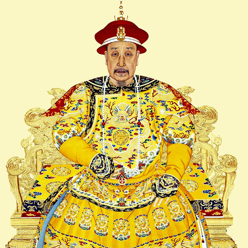 唐太宗李世民明太祖朱元璋朱棣康熙乾隆雍正宋太祖汉刘邦画像挂画图片