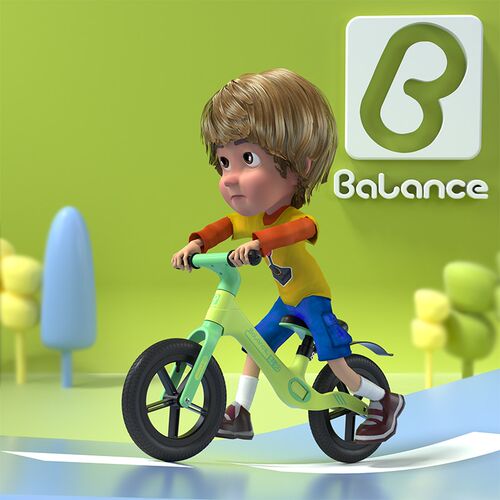Balance儿童平衡车无脚踏w自行车两轮滑步溜溜车1-3-6岁宝宝平衡