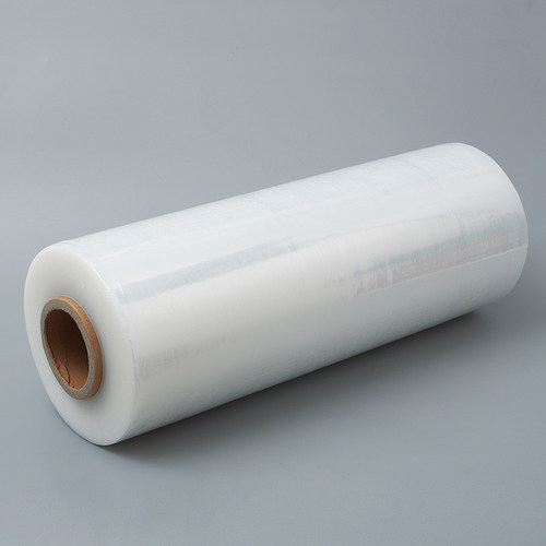 七彩虹包装用品 机用缠绕膜50cm 机用pe拉伸膜塑Q料薄膜打包膜10k