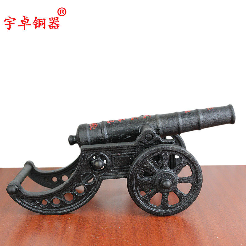 宇卓铜器铁炮康熙铁炮 顺治铁炮 乾隆铁炮 铁大炮 铸铁工艺品摆件