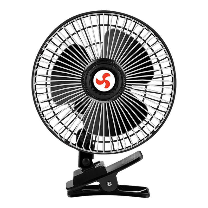 车载小风扇收割机电空调12v24v直流制冷摇头大功率汽车内车用夏季