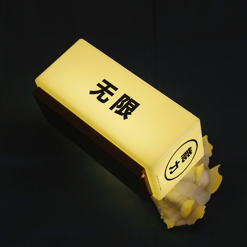 LIHOME 欧式创意亚克力小夜灯床头灯网红款可充电台灯家用护眼灯