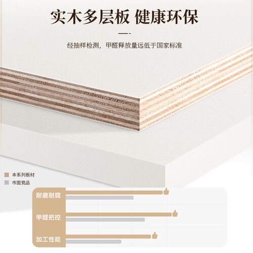 实木书桌书架一体办公桌椅套装学B生家用学习桌子洞洞板台式电脑