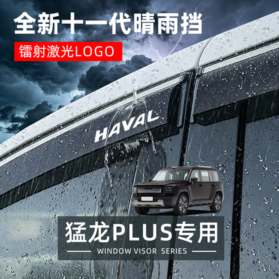 哈弗猛龙PLUS专用晴雨挡遮雨条