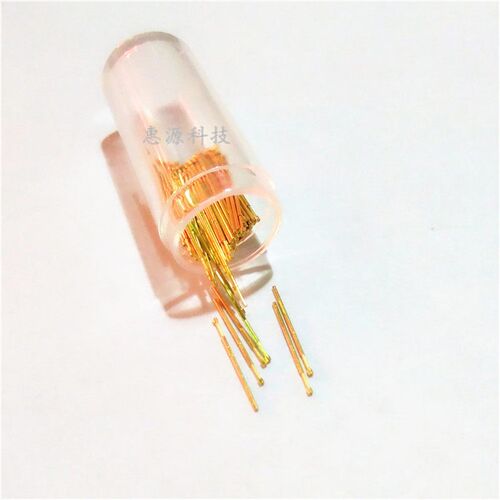 探针P048-A凹头杯形针PA048镀金0.48MM测试针套0.65精密测试探针