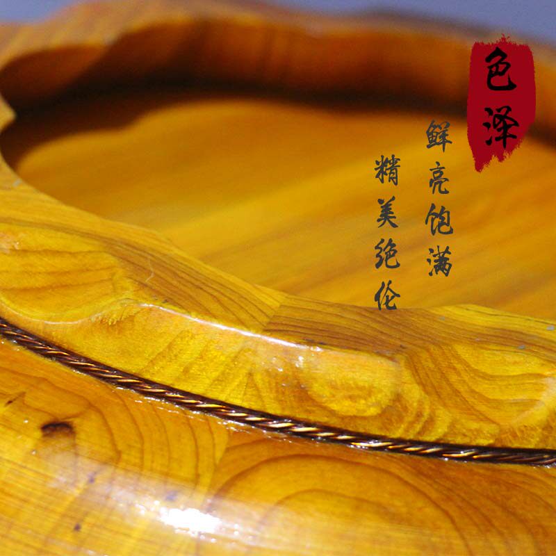 温州搬家习俗中式八角茶盘乔迁结婚喜庆用品敬酒敬茶实木家用果盘