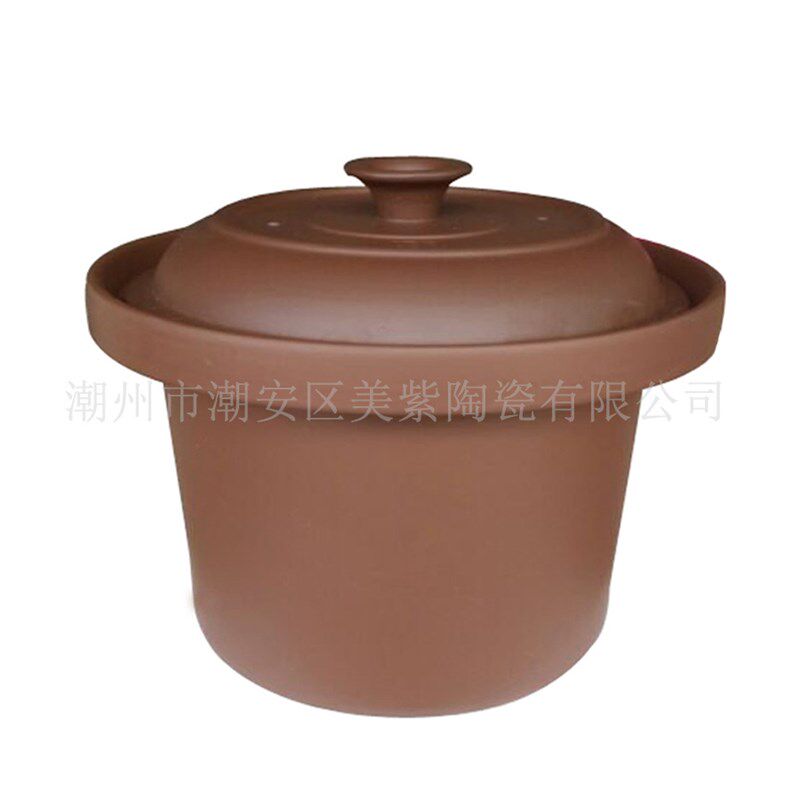 适用三源电炖锅煲1.5/3.5/4/5.5/6.5/8L褐紫砂锅内胆盖子锅盖配件